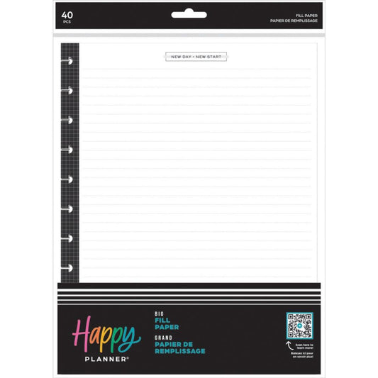 Dotted Lined Big Filler Paper - Aesthetique Teacher