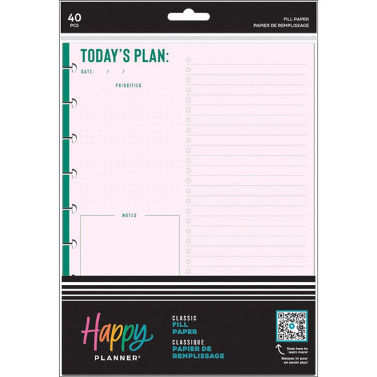 Dashboard Classic Filler Paper - Vivid Brights