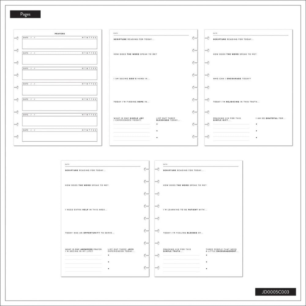 Reflect & Grow - Classic Guided Faith Journal