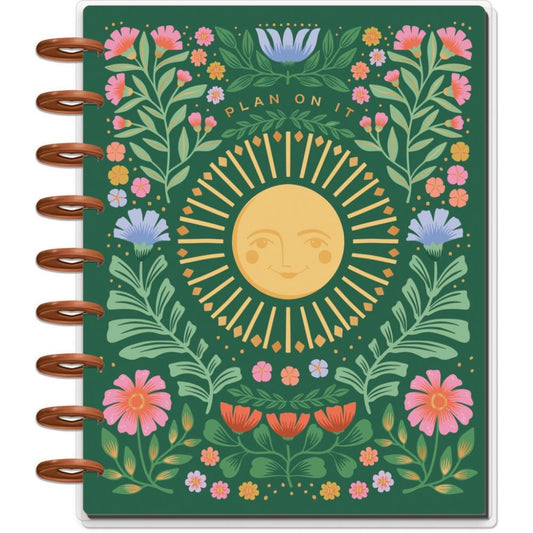 Undated Golden Meadow Customisable Planner – Classic Productivity Layout – 12 Months