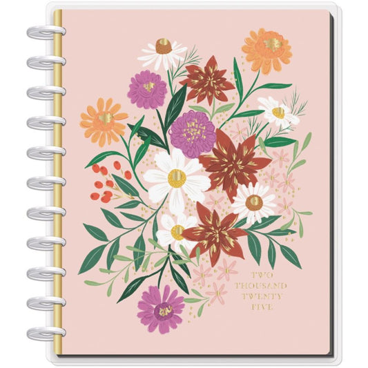 2025 Blooming Bouquet Happy Planner – BIG Checklist Layout – 12 Months