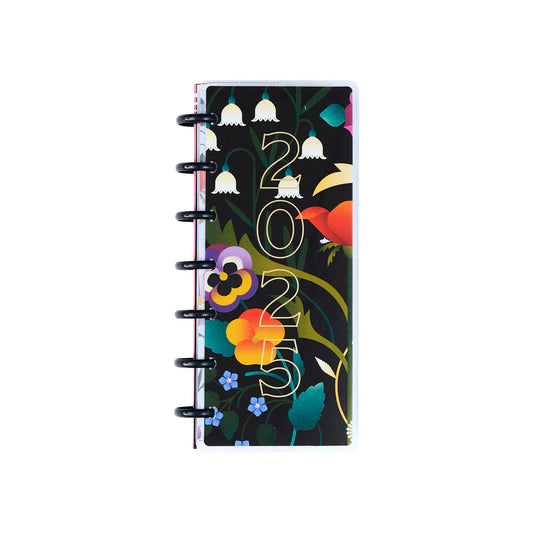 2025 Radiant Garden Happy Planner – Skinny Mini Horizontal Layout – 12 Months