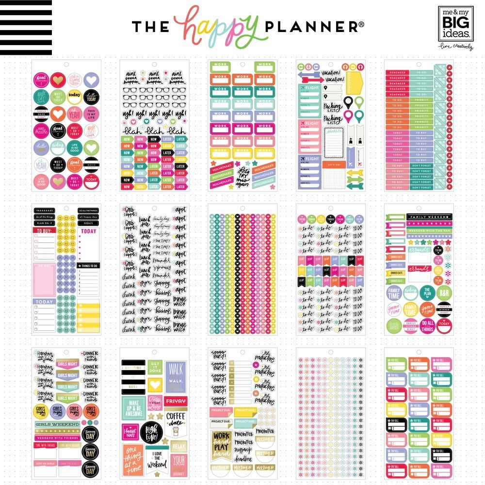 Value Pack Stickers - Planner Basics