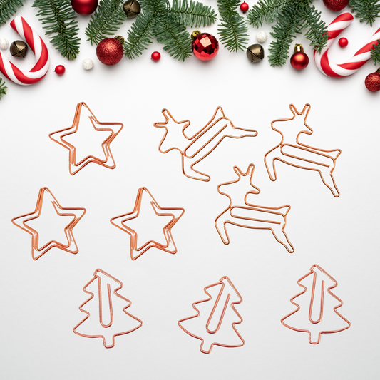 Christmas-Themed Paper Clips