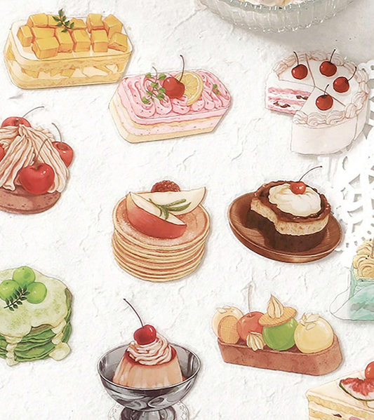 Die-Cut Dessert Stickers