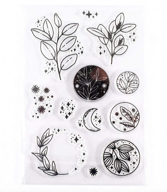 Midnight Foliage Stamps