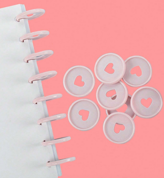 Mini Light Pink Planner Discs