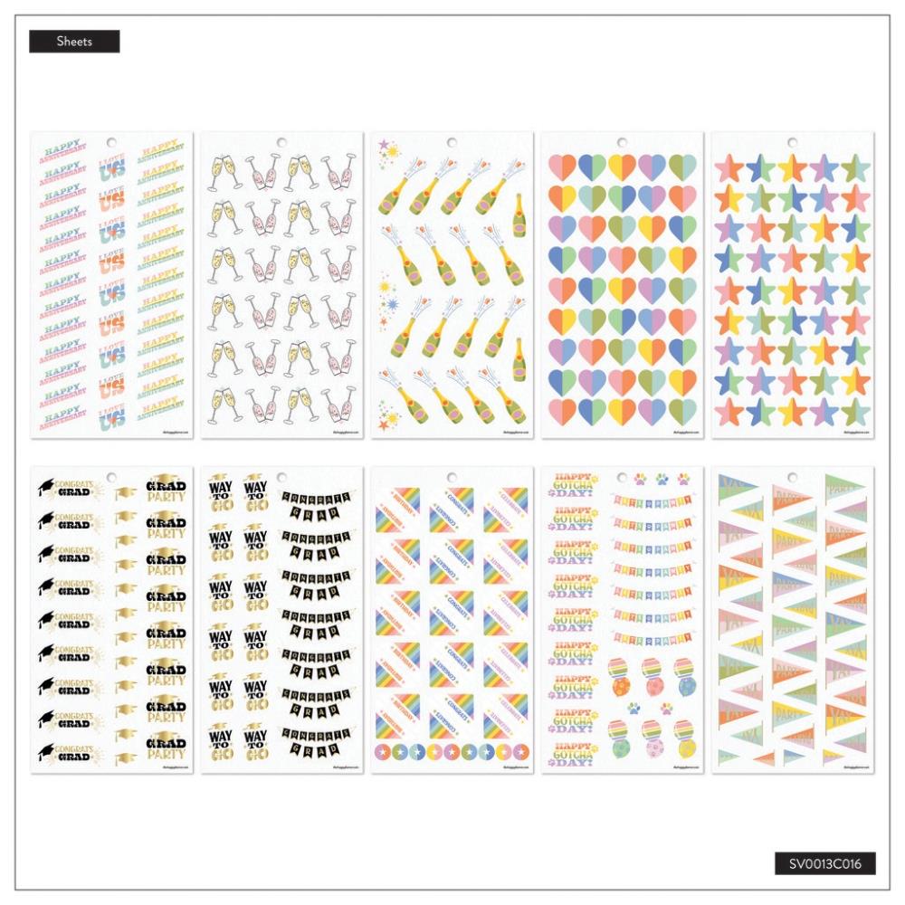 Value Pack Stickers - Celebrations