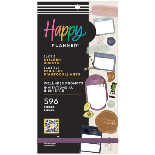 Value Pack Stickers - Wellness Prompts