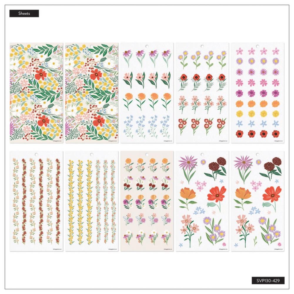 Value Pack Stickers - Blooming Bouquet