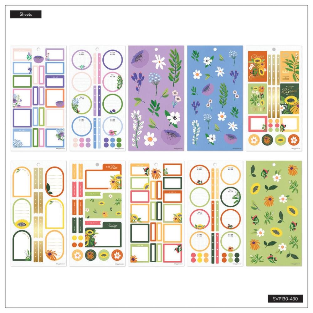 Value Pack Stickers - Brilliant Blooms