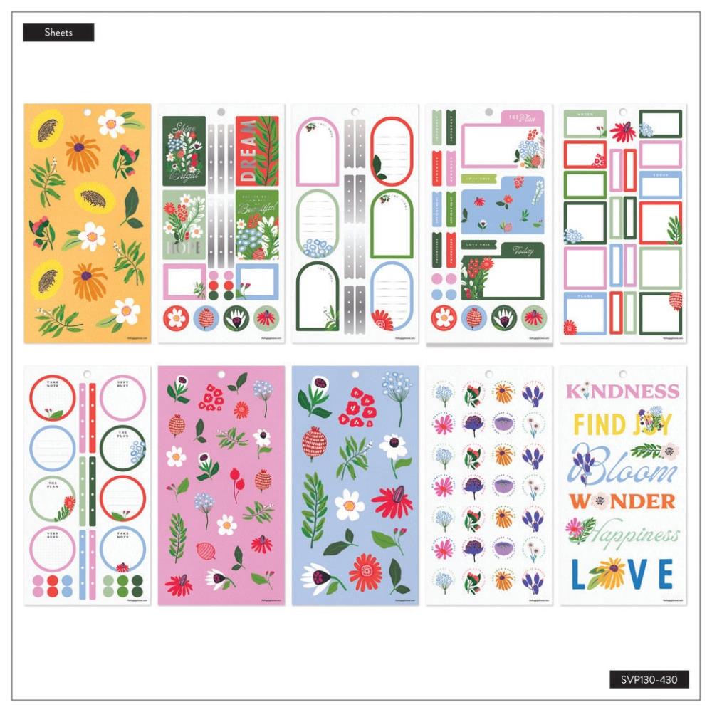 Value Pack Stickers - Brilliant Blooms