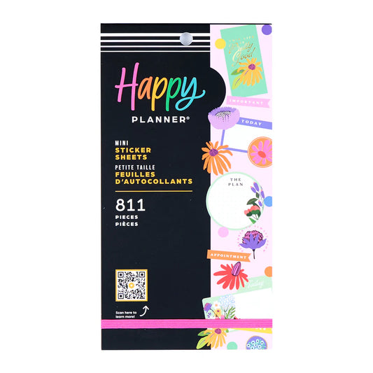 Value Pack Stickers - Brilliant Blooms - Mini