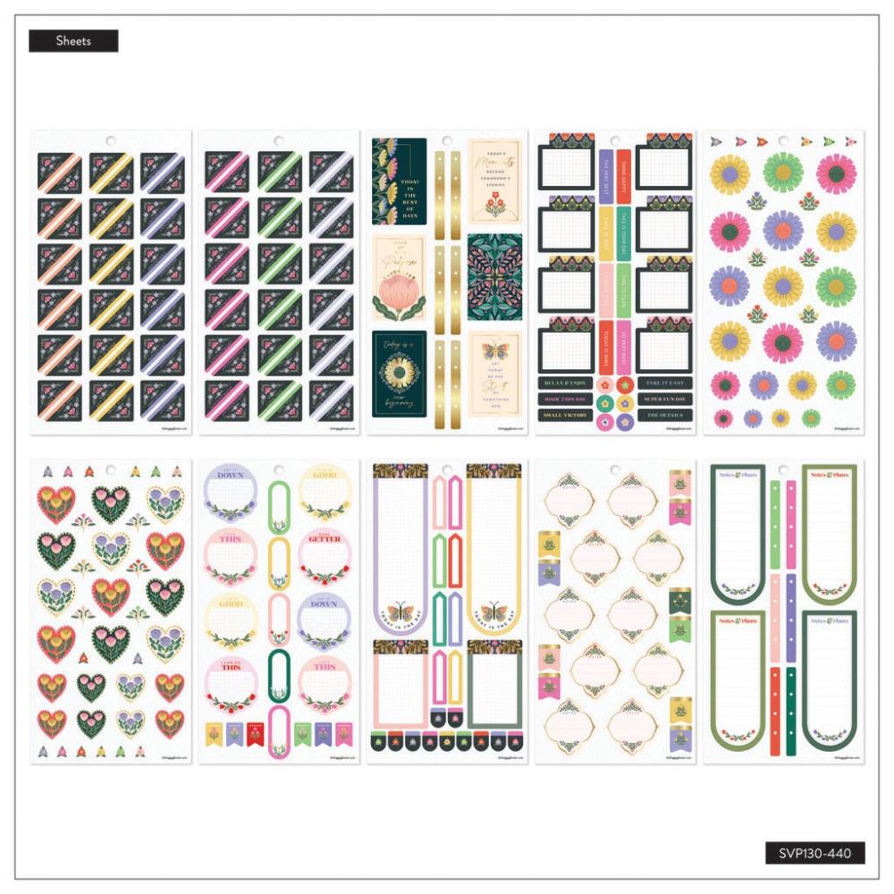 Value Pack Stickers - Folk & Flora